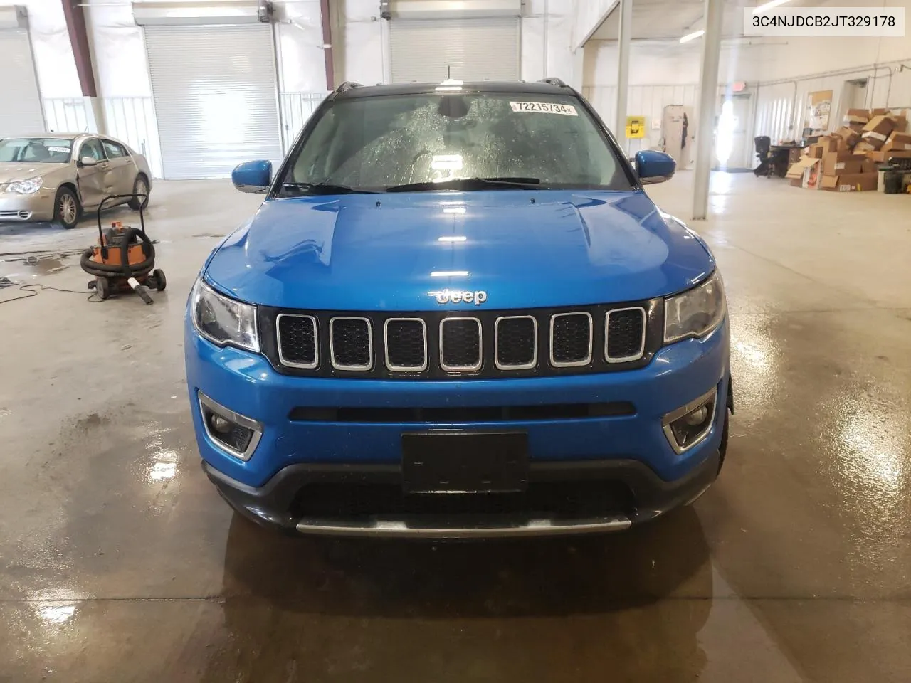 2018 Jeep Compass Limited VIN: 3C4NJDCB2JT329178 Lot: 72215734