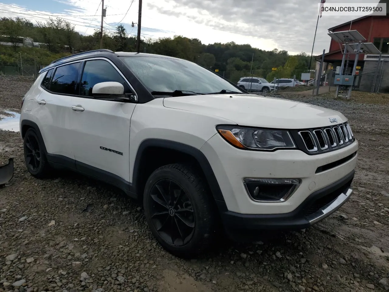 3C4NJDCB3JT259500 2018 Jeep Compass Limited