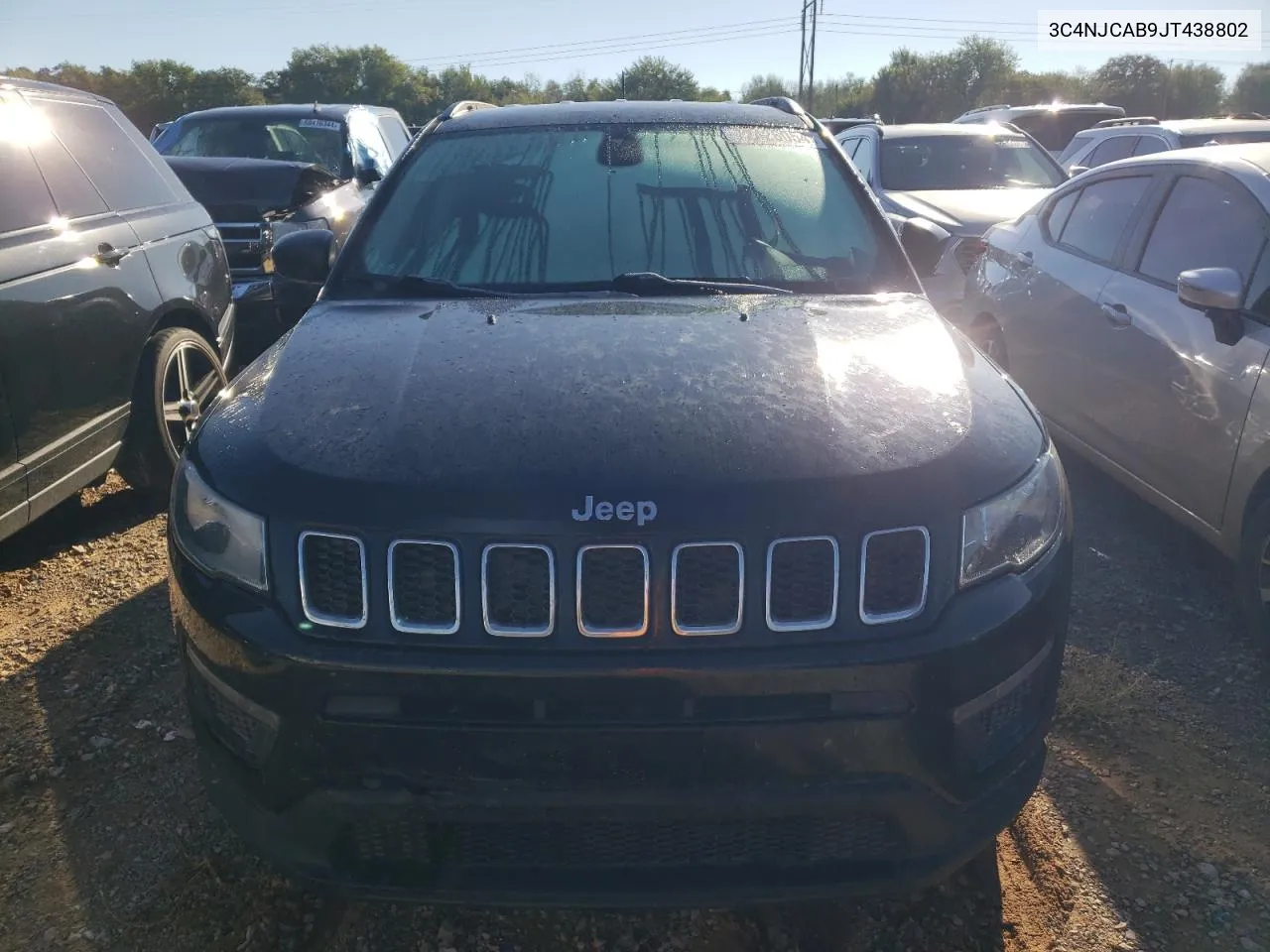 2018 Jeep Compass Sport VIN: 3C4NJCAB9JT438802 Lot: 72426054