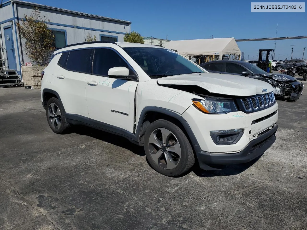 2018 Jeep Compass Latitude VIN: 3C4NJCBB5JT248316 Lot: 72464674