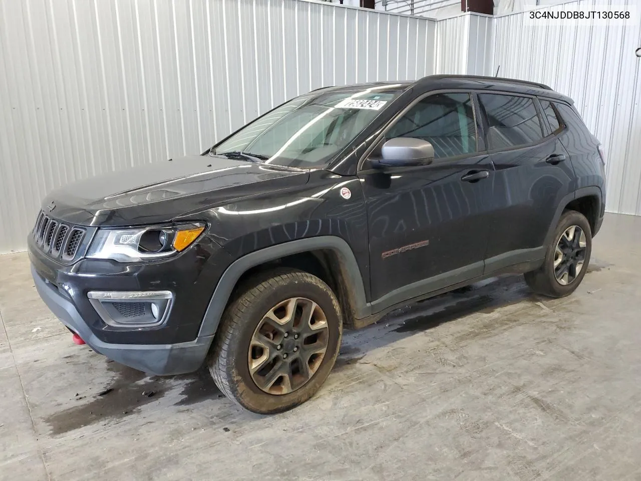 2018 Jeep Compass Trailhawk VIN: 3C4NJDDB8JT130568 Lot: 72582424