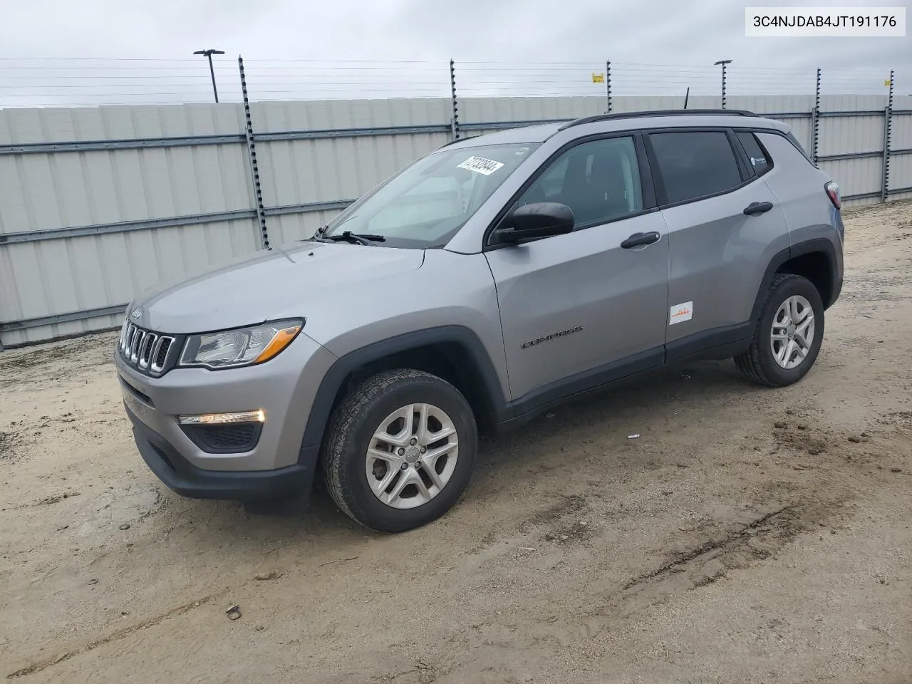 2018 Jeep Compass Sport VIN: 3C4NJDAB4JT191176 Lot: 72732844