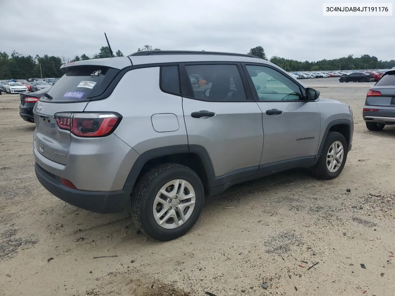 2018 Jeep Compass Sport VIN: 3C4NJDAB4JT191176 Lot: 72732844