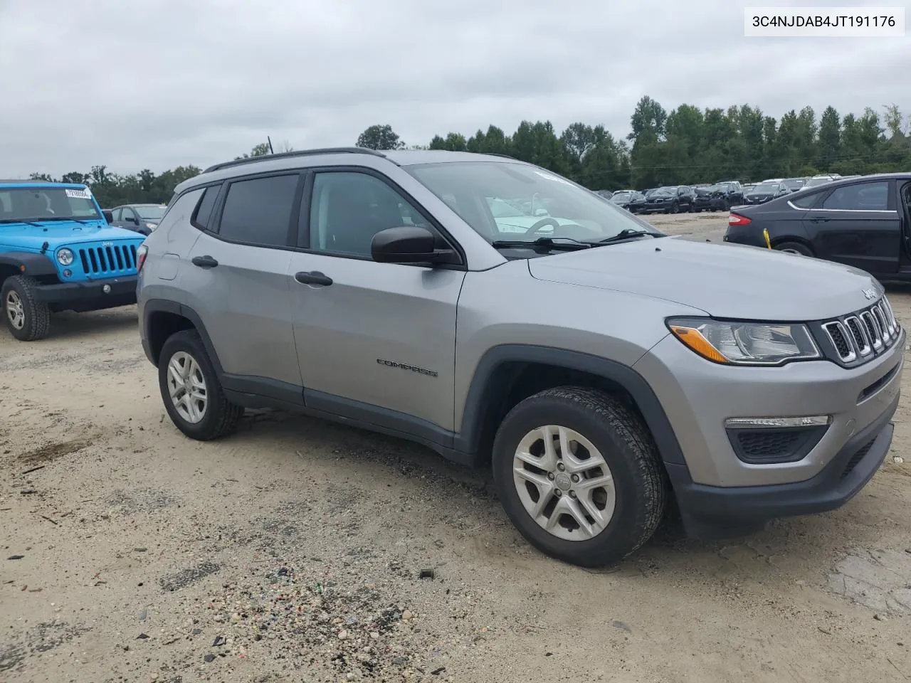 2018 Jeep Compass Sport VIN: 3C4NJDAB4JT191176 Lot: 72732844