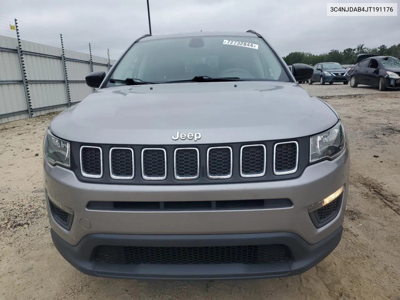 2018 Jeep Compass Sport VIN: 3C4NJDAB4JT191176 Lot: 72732844