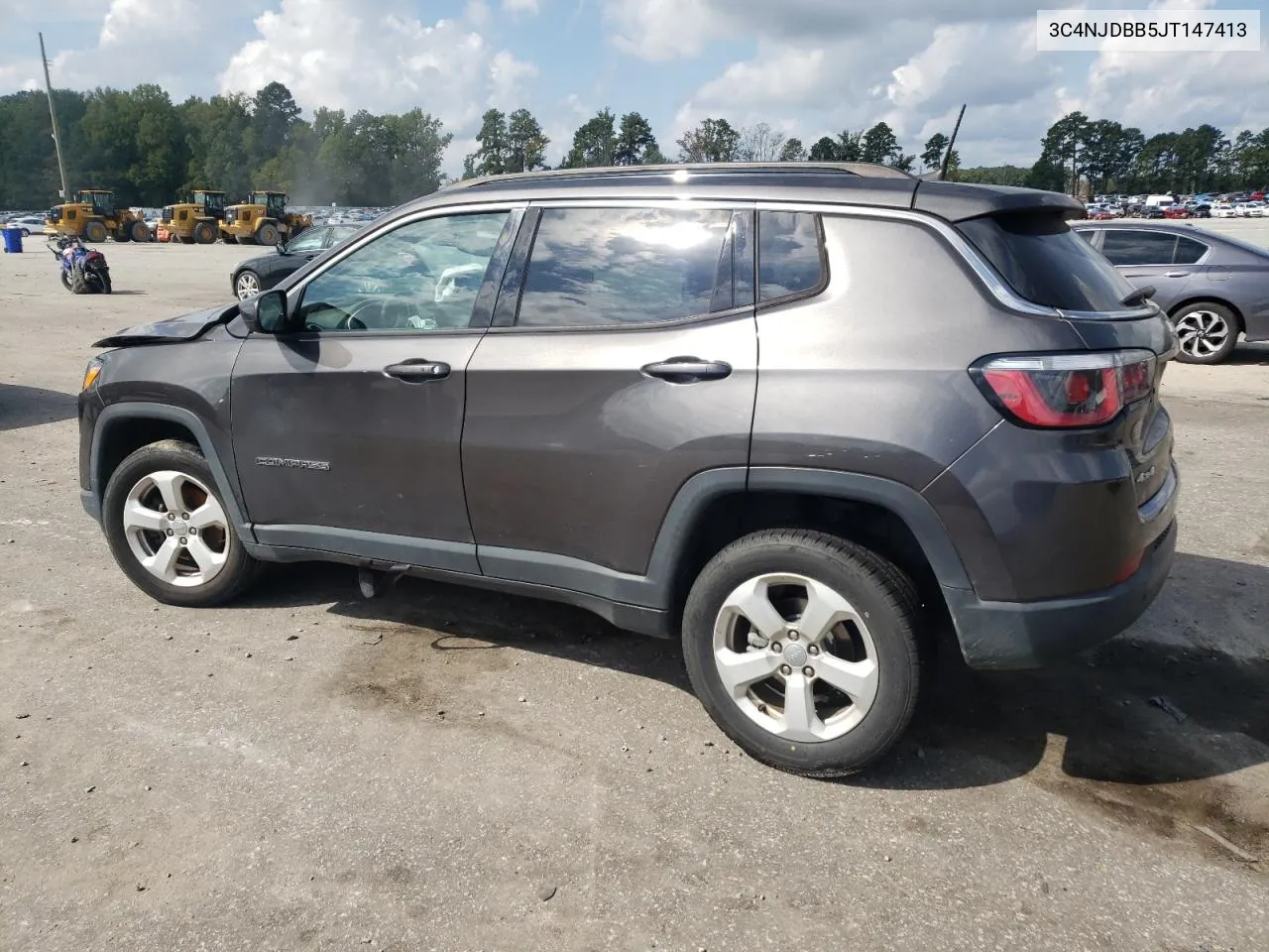 2018 Jeep Compass Latitude VIN: 3C4NJDBB5JT147413 Lot: 72884864