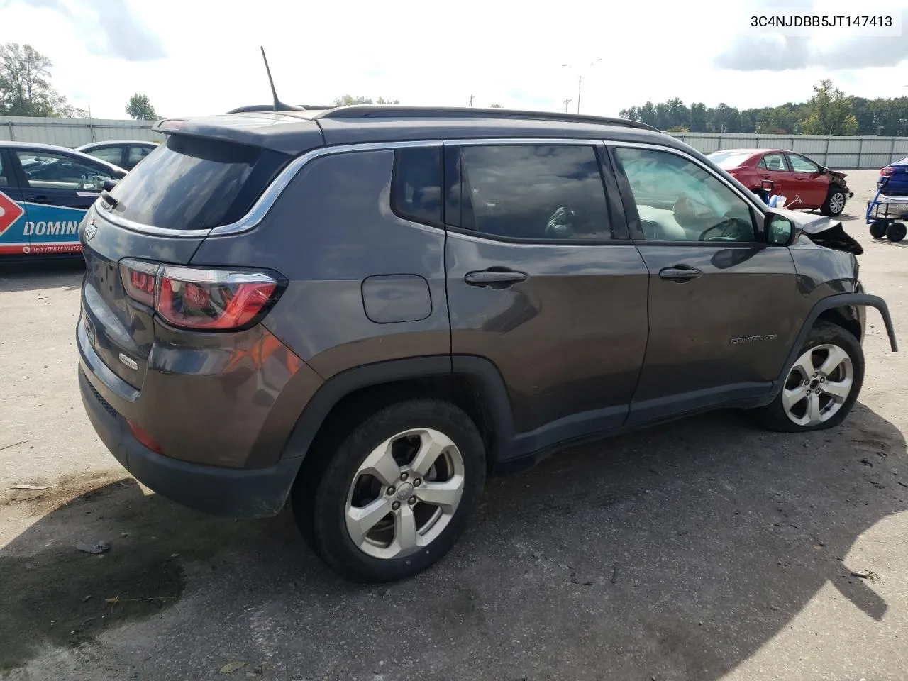 2018 Jeep Compass Latitude VIN: 3C4NJDBB5JT147413 Lot: 72884864