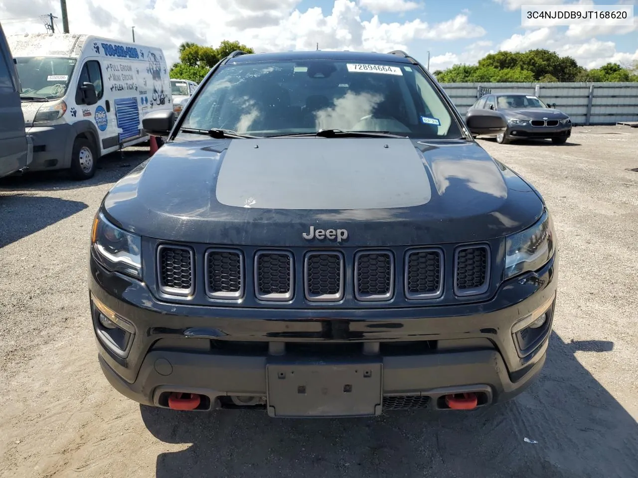 2018 Jeep Compass Trailhawk VIN: 3C4NJDDB9JT168620 Lot: 72894664