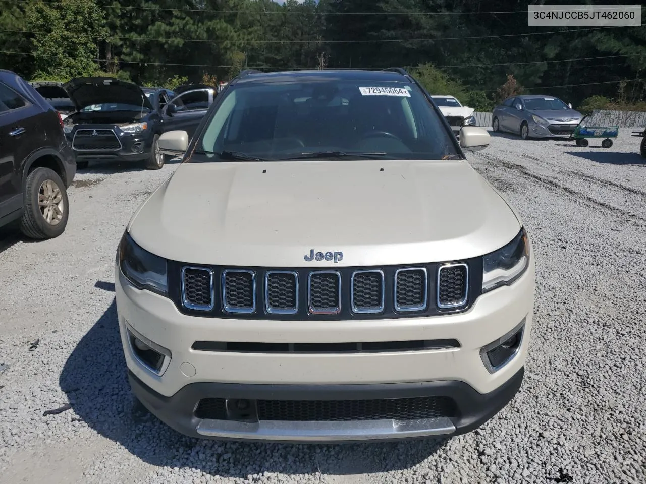 2018 Jeep Compass Limited VIN: 3C4NJCCB5JT462060 Lot: 72945064