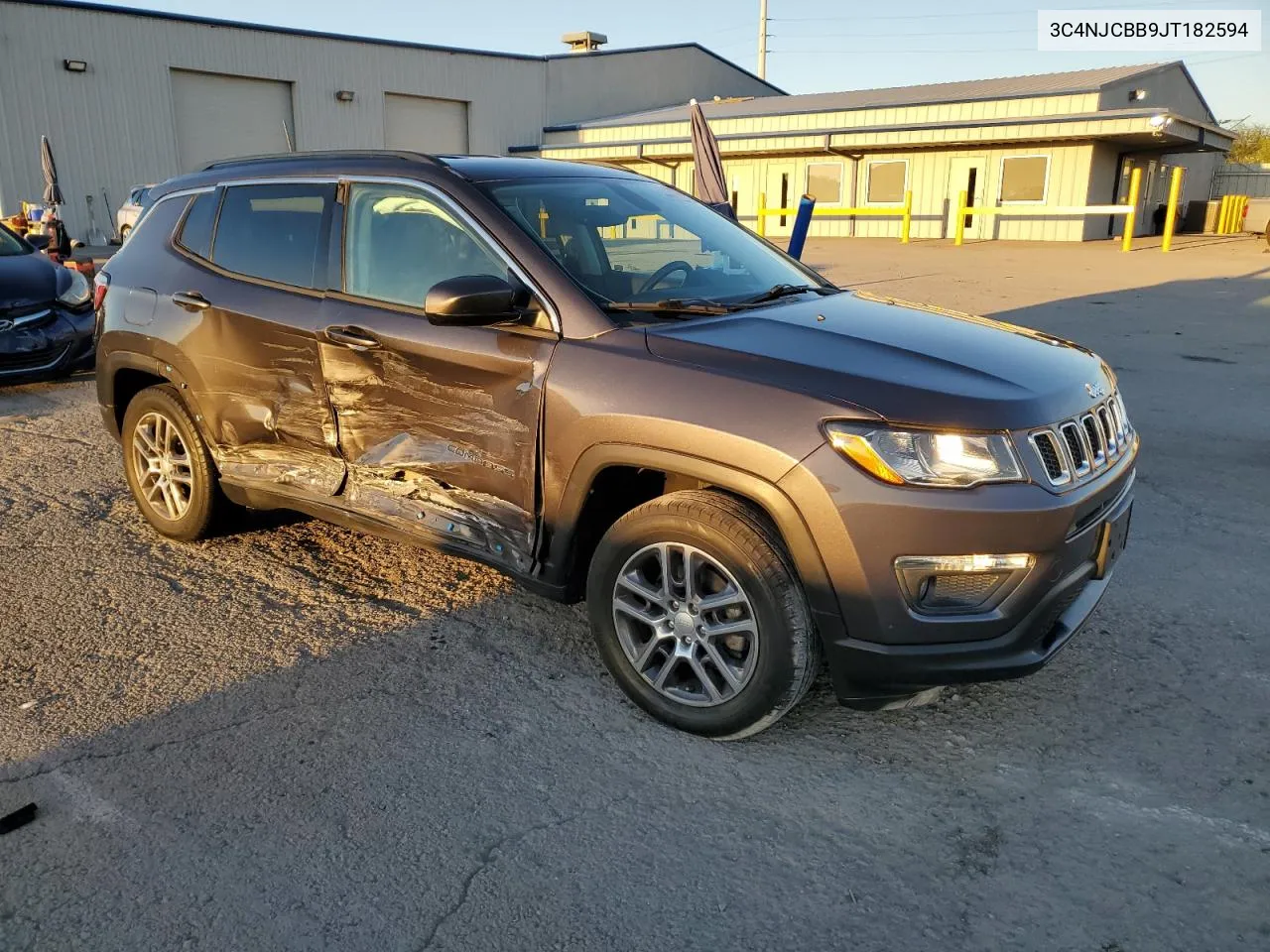 2018 Jeep Compass Latitude VIN: 3C4NJCBB9JT182594 Lot: 73022324