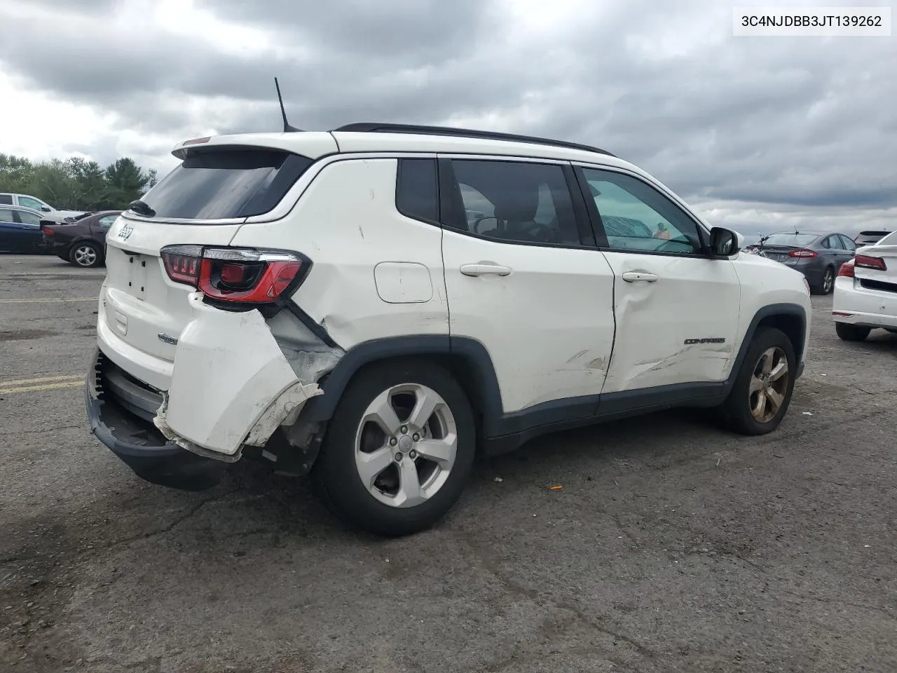 2018 Jeep Compass Latitude VIN: 3C4NJDBB3JT139262 Lot: 73068114