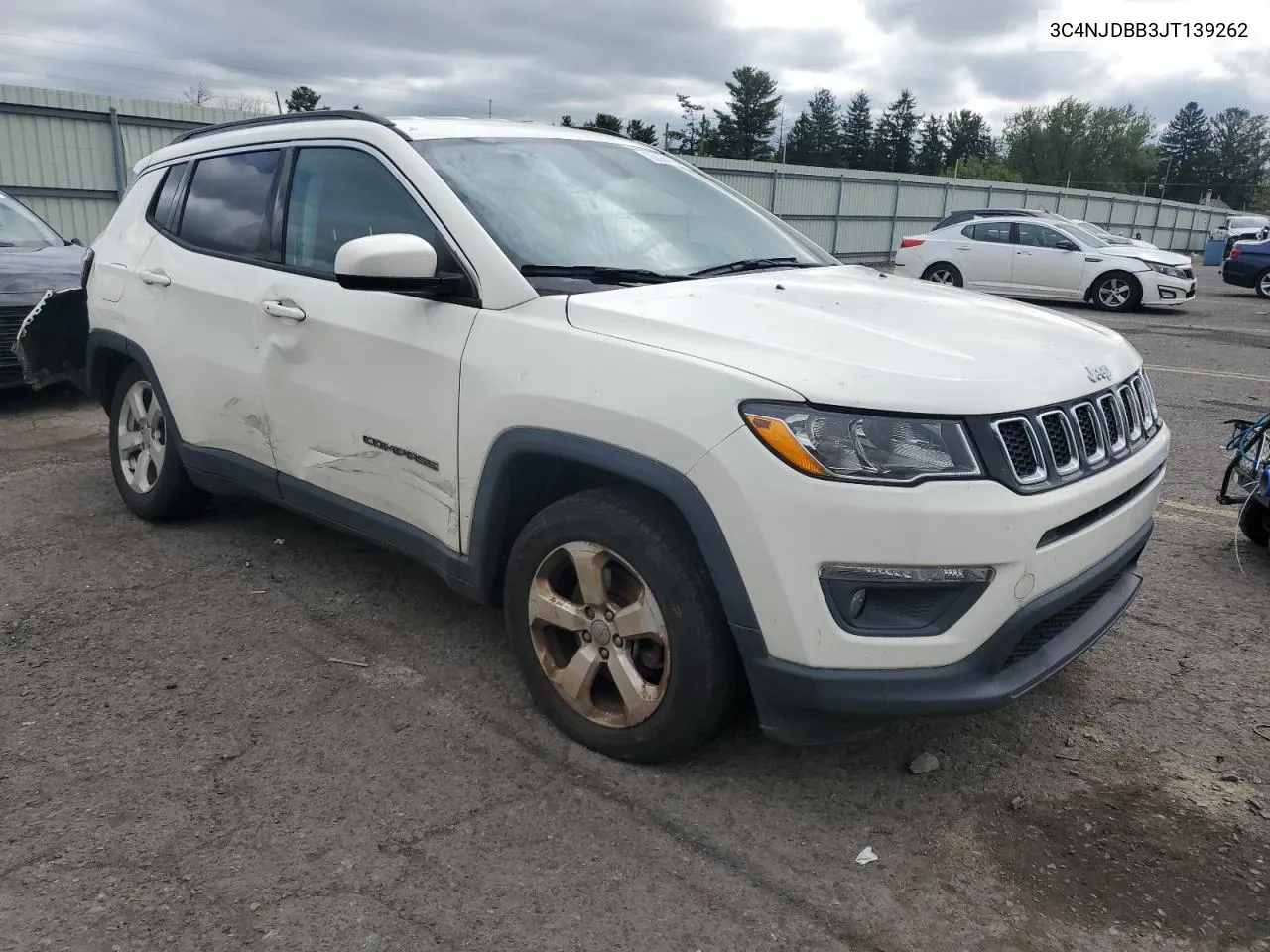 2018 Jeep Compass Latitude VIN: 3C4NJDBB3JT139262 Lot: 73068114