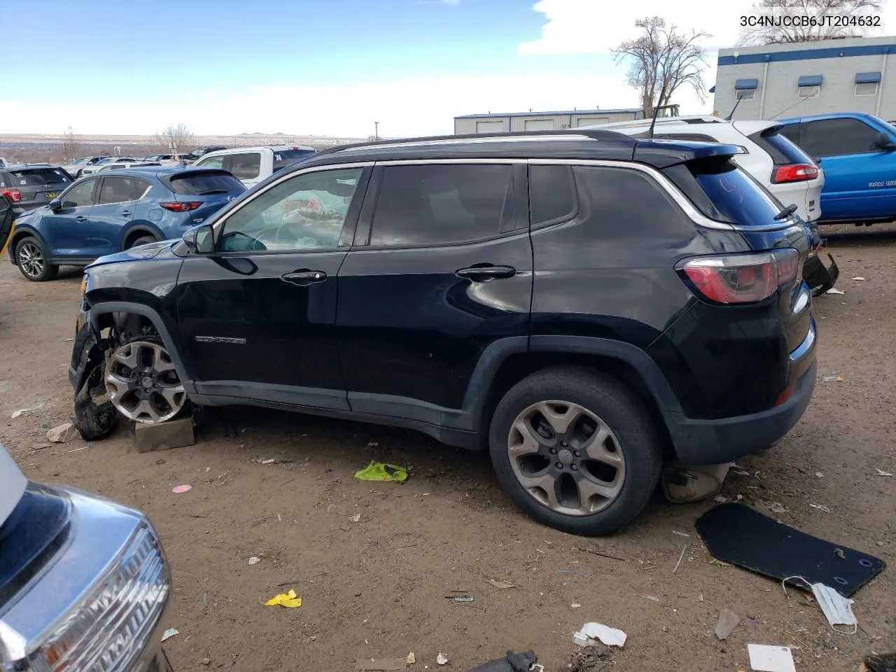 2018 Jeep Compass Limited VIN: 3C4NJCCB6JT204632 Lot: 73106734