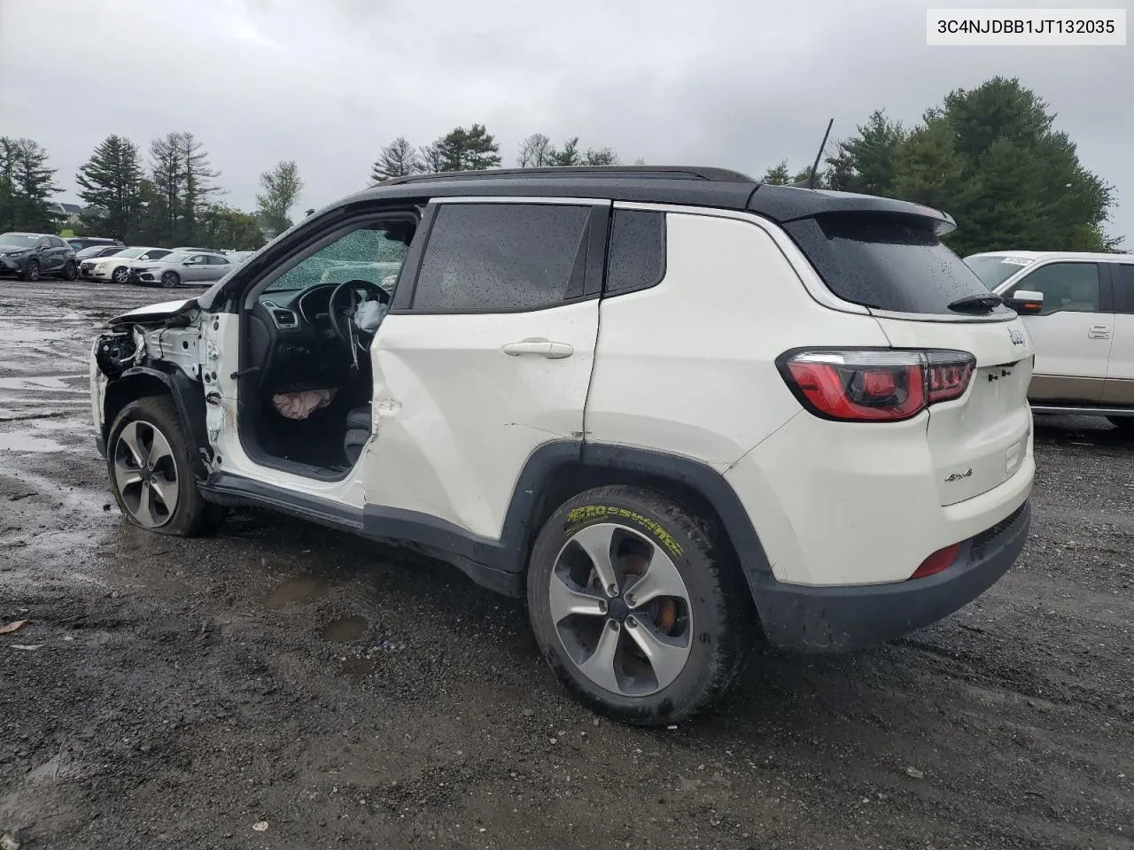 2018 Jeep Compass Latitude VIN: 3C4NJDBB1JT132035 Lot: 73532804