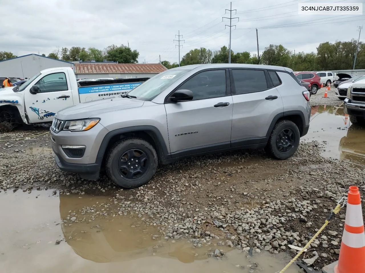 2018 Jeep Compass Sport VIN: 3C4NJCAB7JT335359 Lot: 73647464