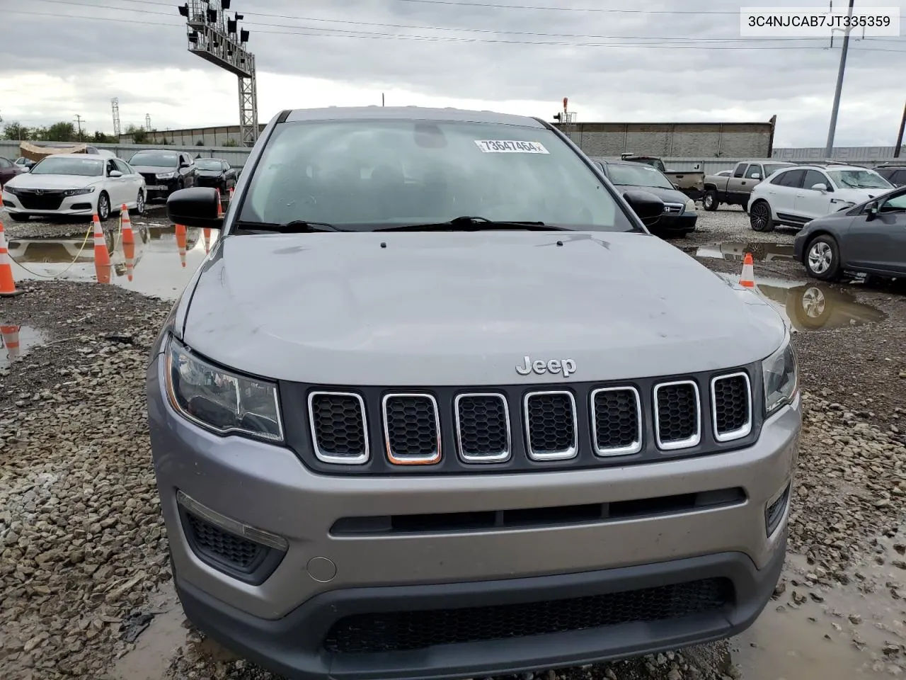 2018 Jeep Compass Sport VIN: 3C4NJCAB7JT335359 Lot: 73647464