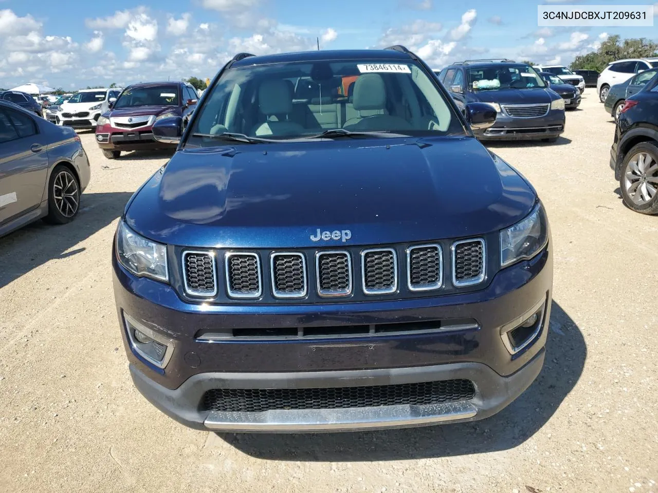 3C4NJDCBXJT209631 2018 Jeep Compass Limited