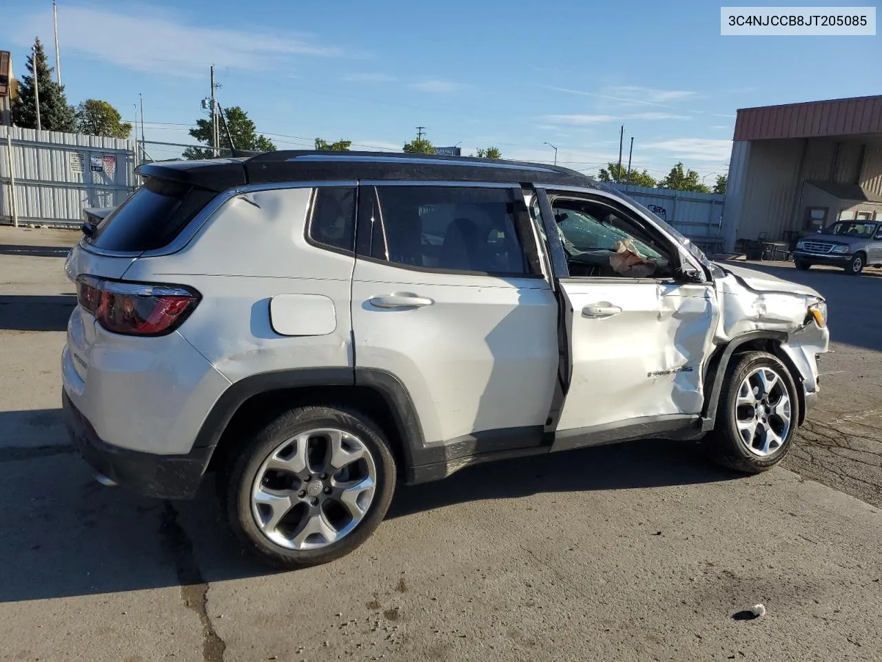 2018 Jeep Compass Limited VIN: 3C4NJCCB8JT205085 Lot: 74092614