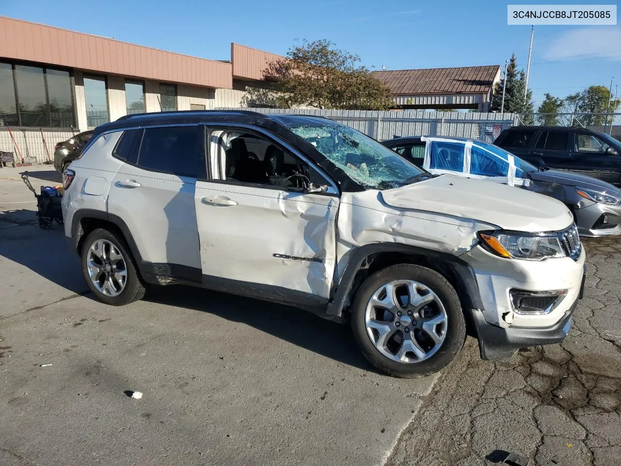 2018 Jeep Compass Limited VIN: 3C4NJCCB8JT205085 Lot: 74092614