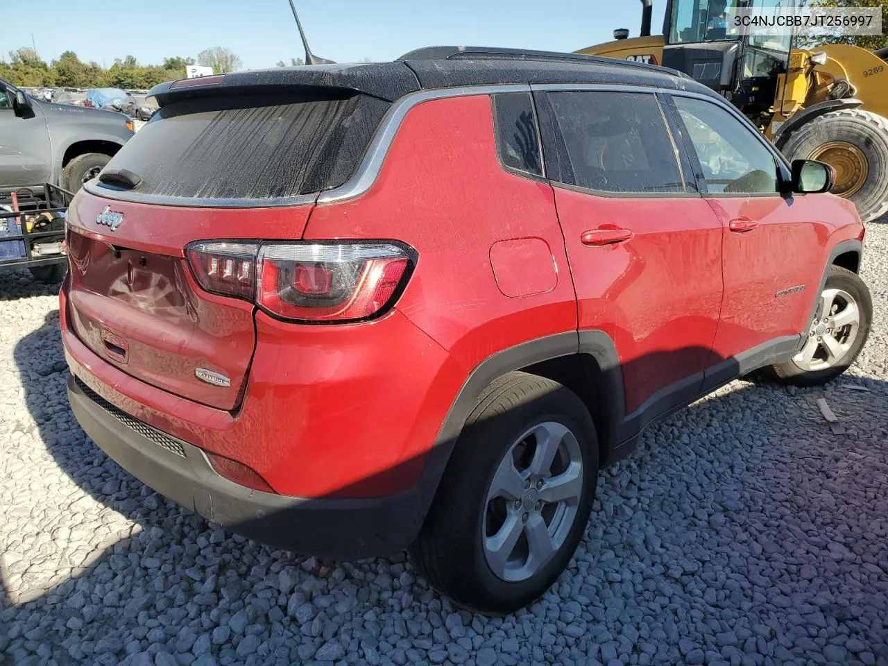 2018 Jeep Compass Latitude VIN: 3C4NJCBB7JT256997 Lot: 74219874