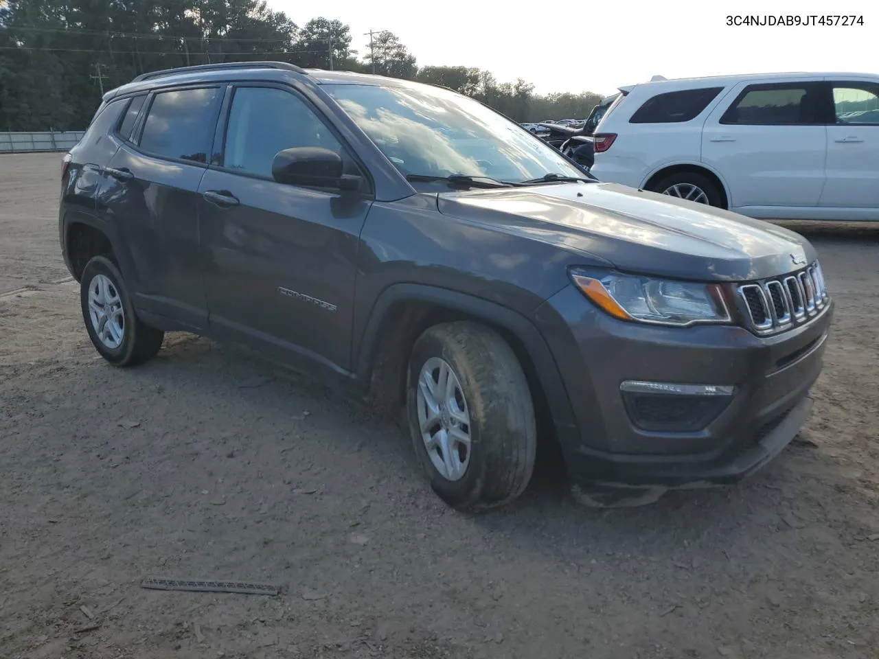 2018 Jeep Compass Sport VIN: 3C4NJDAB9JT457274 Lot: 74294624