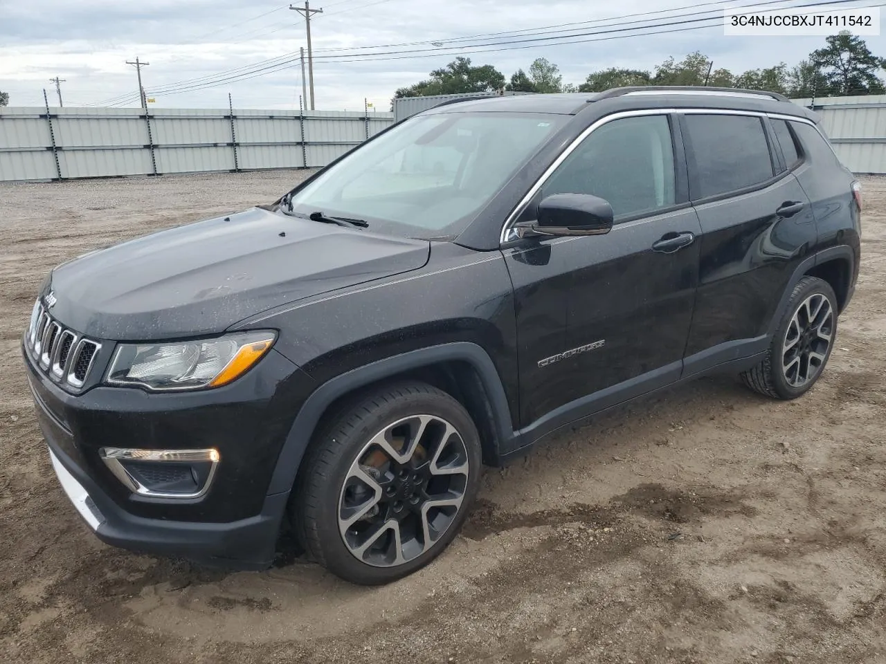 2018 Jeep Compass Limited VIN: 3C4NJCCBXJT411542 Lot: 74483514