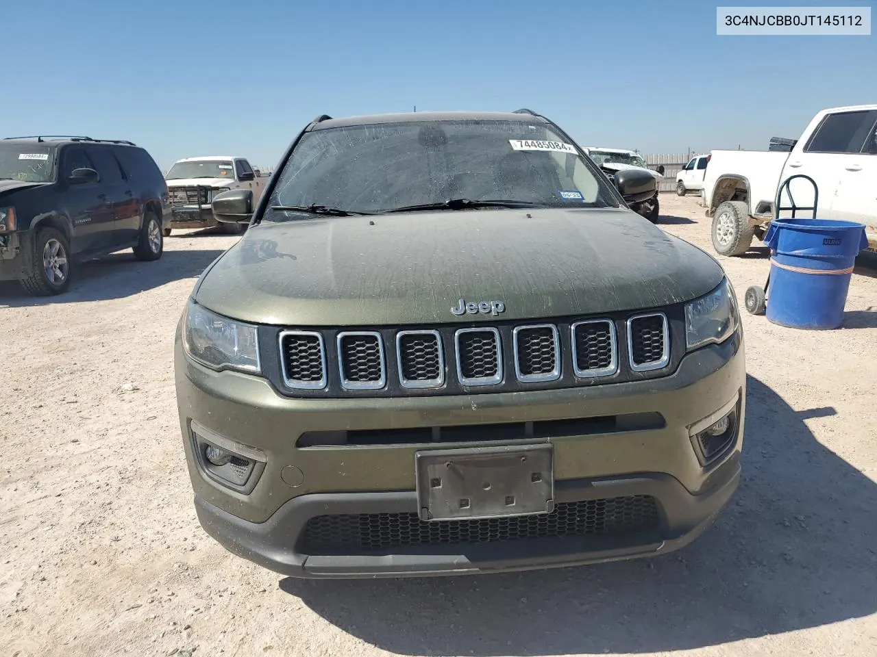 2018 Jeep Compass Latitude VIN: 3C4NJCBB0JT145112 Lot: 74485084