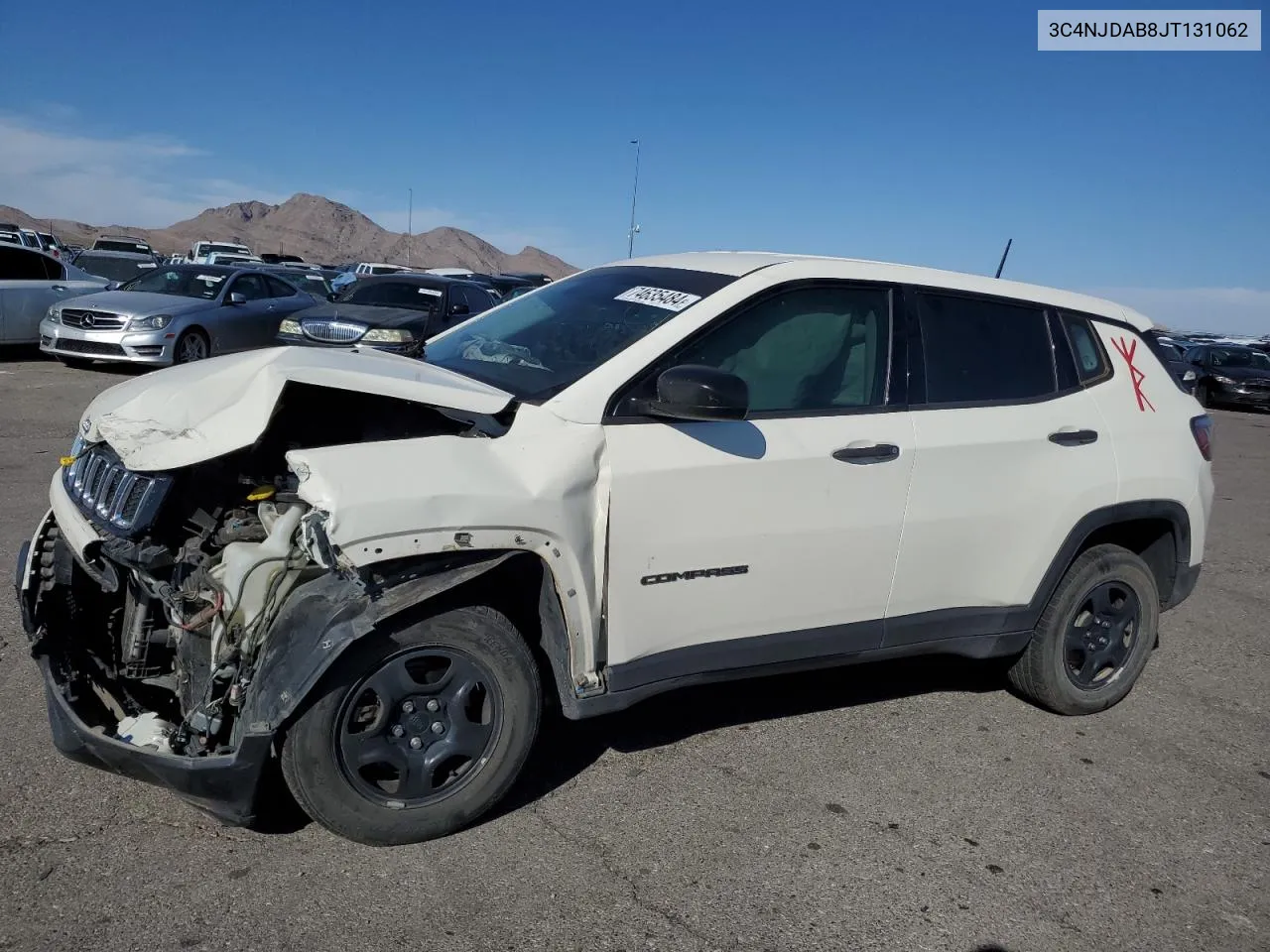 2018 Jeep Compass Sport VIN: 3C4NJDAB8JT131062 Lot: 74635484