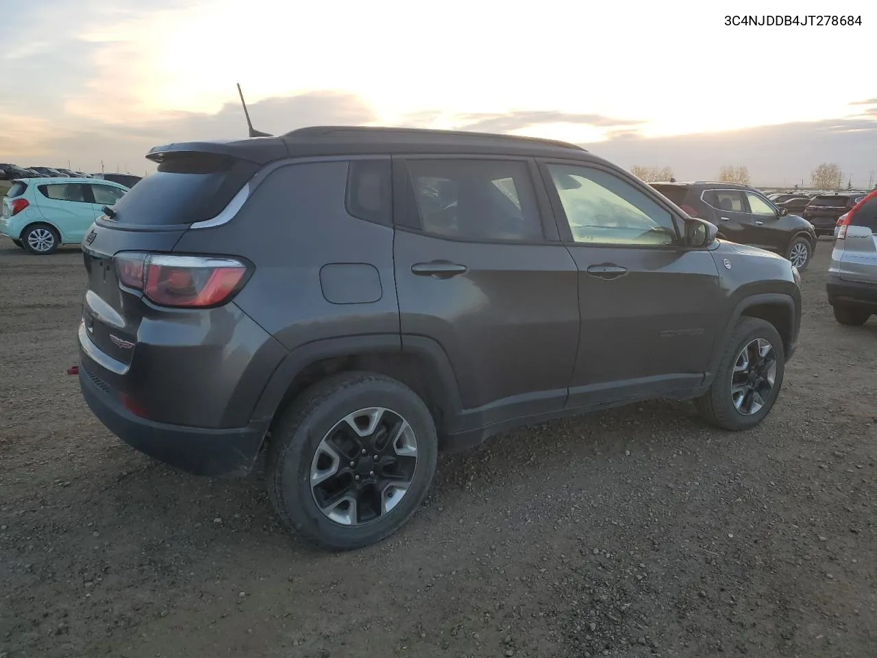 2018 Jeep Compass Trailhawk VIN: 3C4NJDDB4JT278684 Lot: 74949894