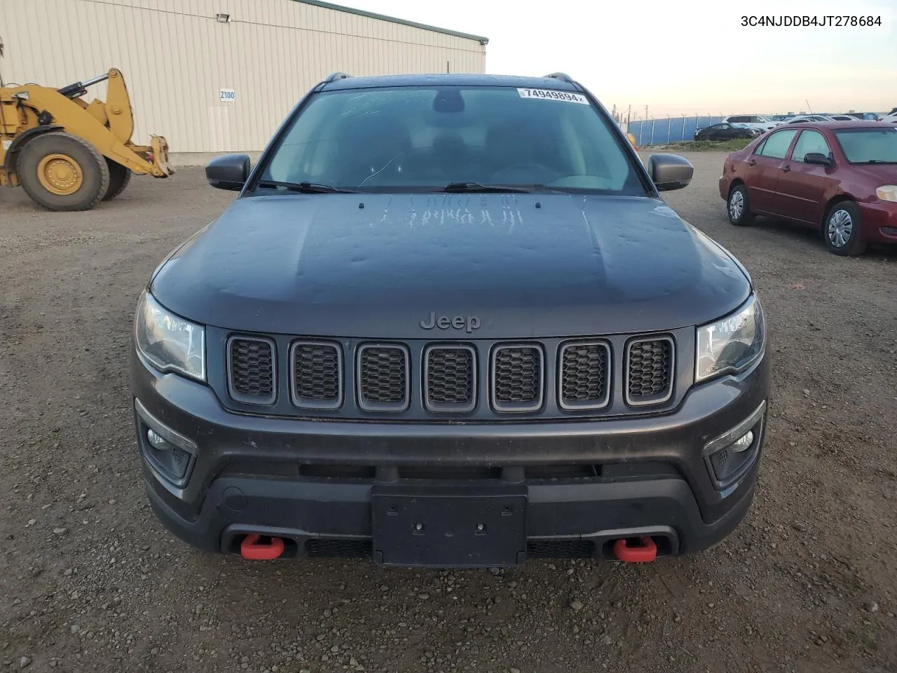 2018 Jeep Compass Trailhawk VIN: 3C4NJDDB4JT278684 Lot: 74949894