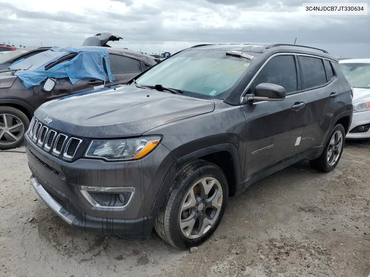 2018 Jeep Compass Limited VIN: 3C4NJDCB7JT330634 Lot: 75246034