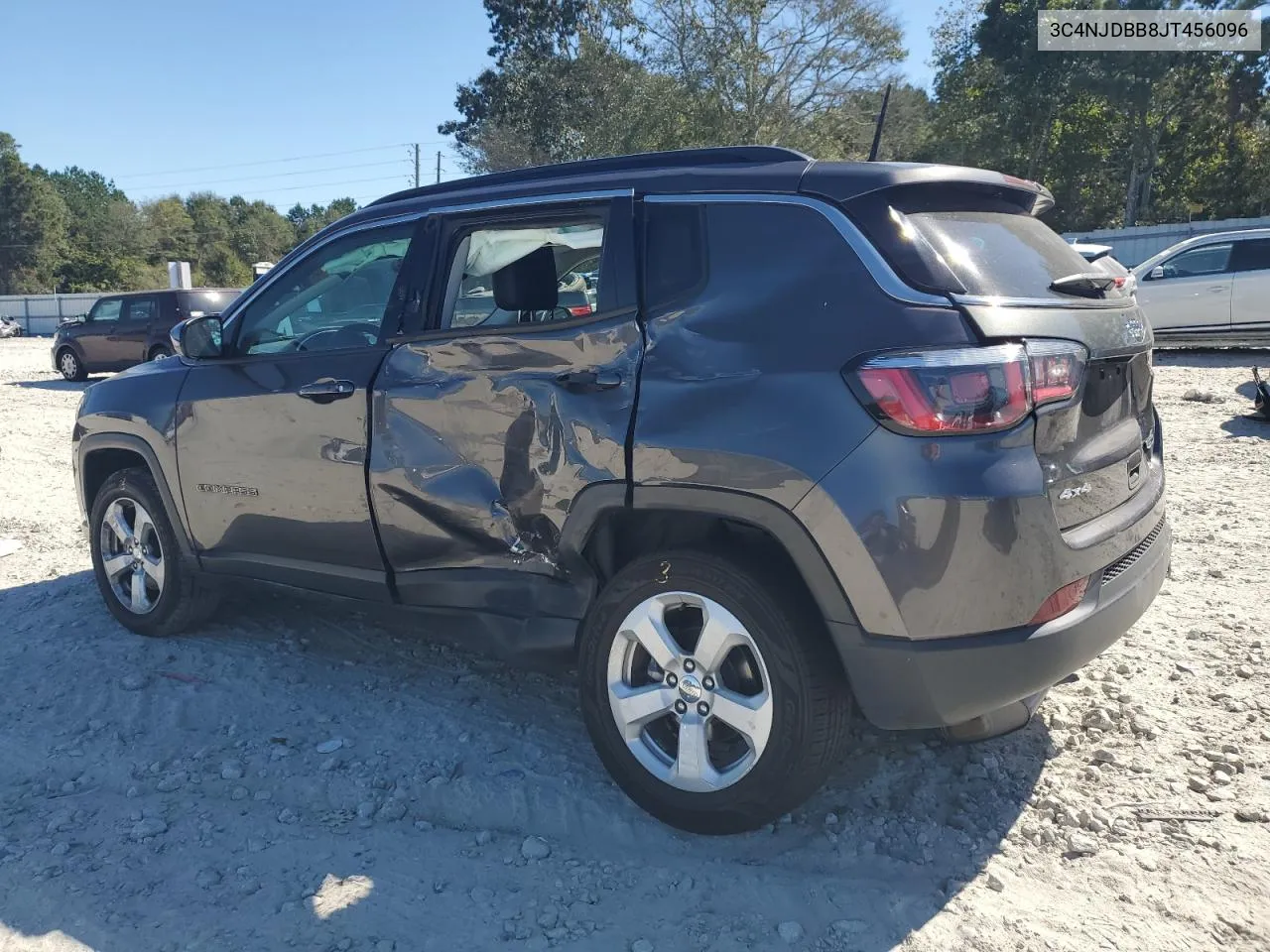 2018 Jeep Compass Latitude VIN: 3C4NJDBB8JT456096 Lot: 75417174