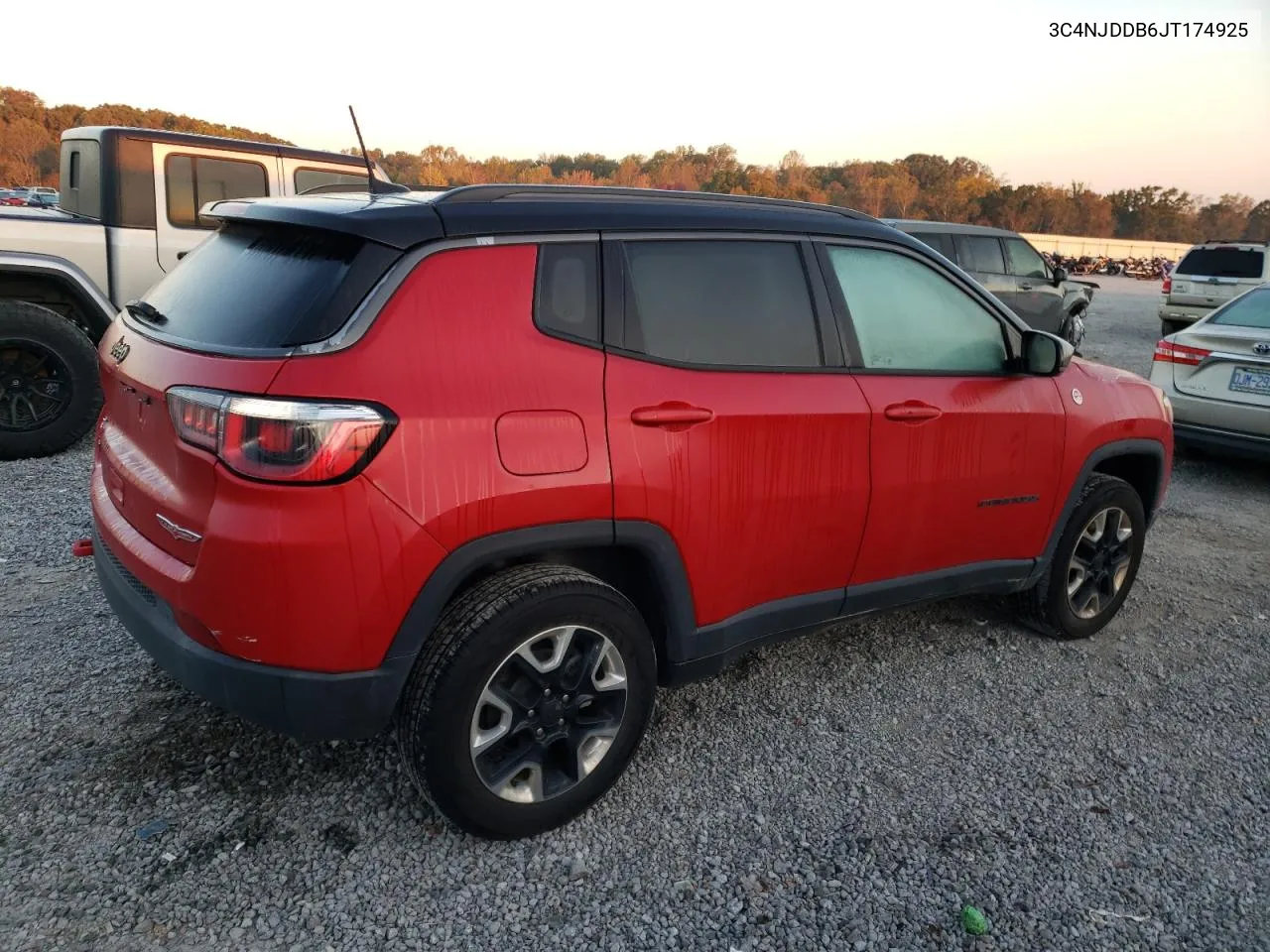 2018 Jeep Compass Trailhawk VIN: 3C4NJDDB6JT174925 Lot: 75644894