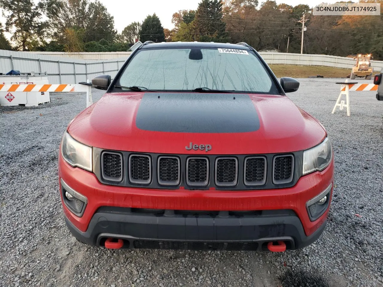 2018 Jeep Compass Trailhawk VIN: 3C4NJDDB6JT174925 Lot: 75644894