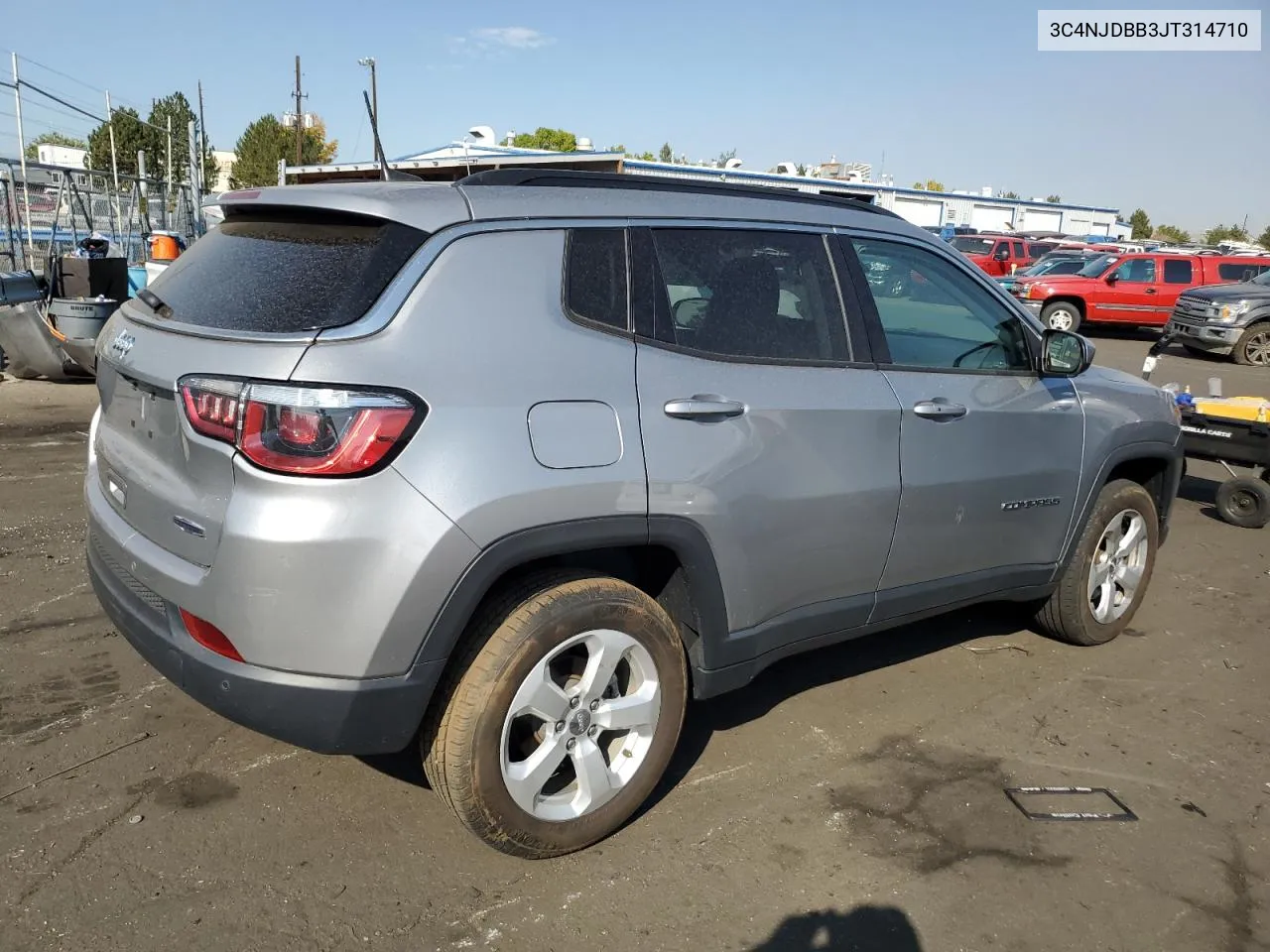 2018 Jeep Compass Latitude VIN: 3C4NJDBB3JT314710 Lot: 75709814