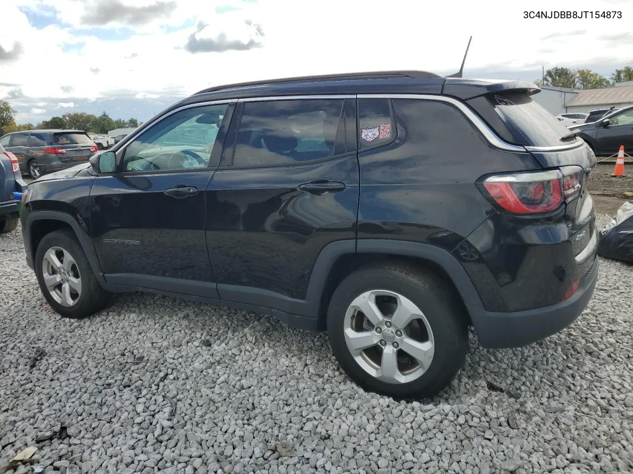 2018 Jeep Compass Latitude VIN: 3C4NJDBB8JT154873 Lot: 76007894