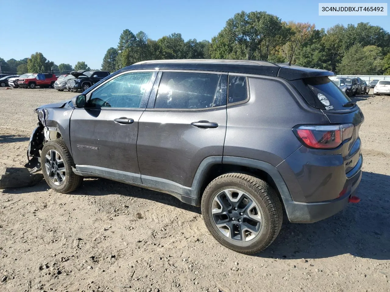 2018 Jeep Compass Trailhawk VIN: 3C4NJDDBXJT465492 Lot: 76125724