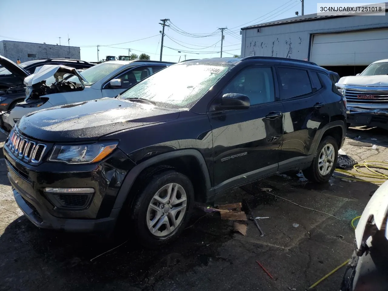 2018 Jeep Compass Sport VIN: 3C4NJCABXJT251018 Lot: 76297644