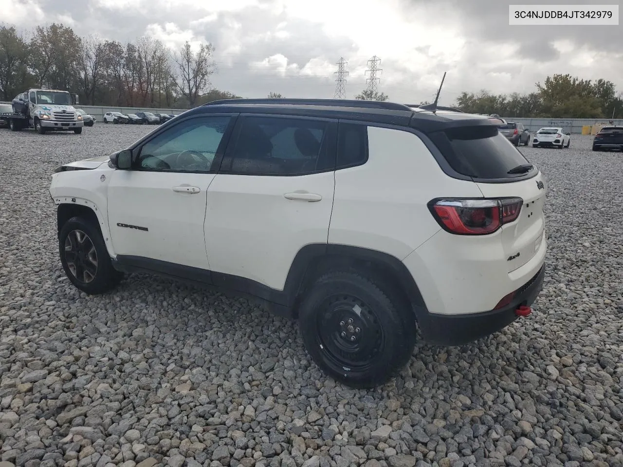 2018 Jeep Compass Trailhawk VIN: 3C4NJDDB4JT342979 Lot: 76357784