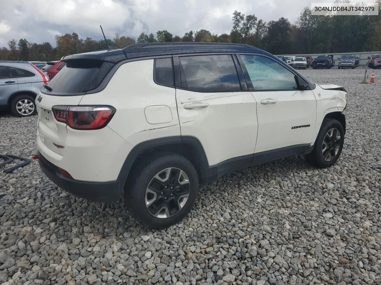 2018 Jeep Compass Trailhawk VIN: 3C4NJDDB4JT342979 Lot: 76357784