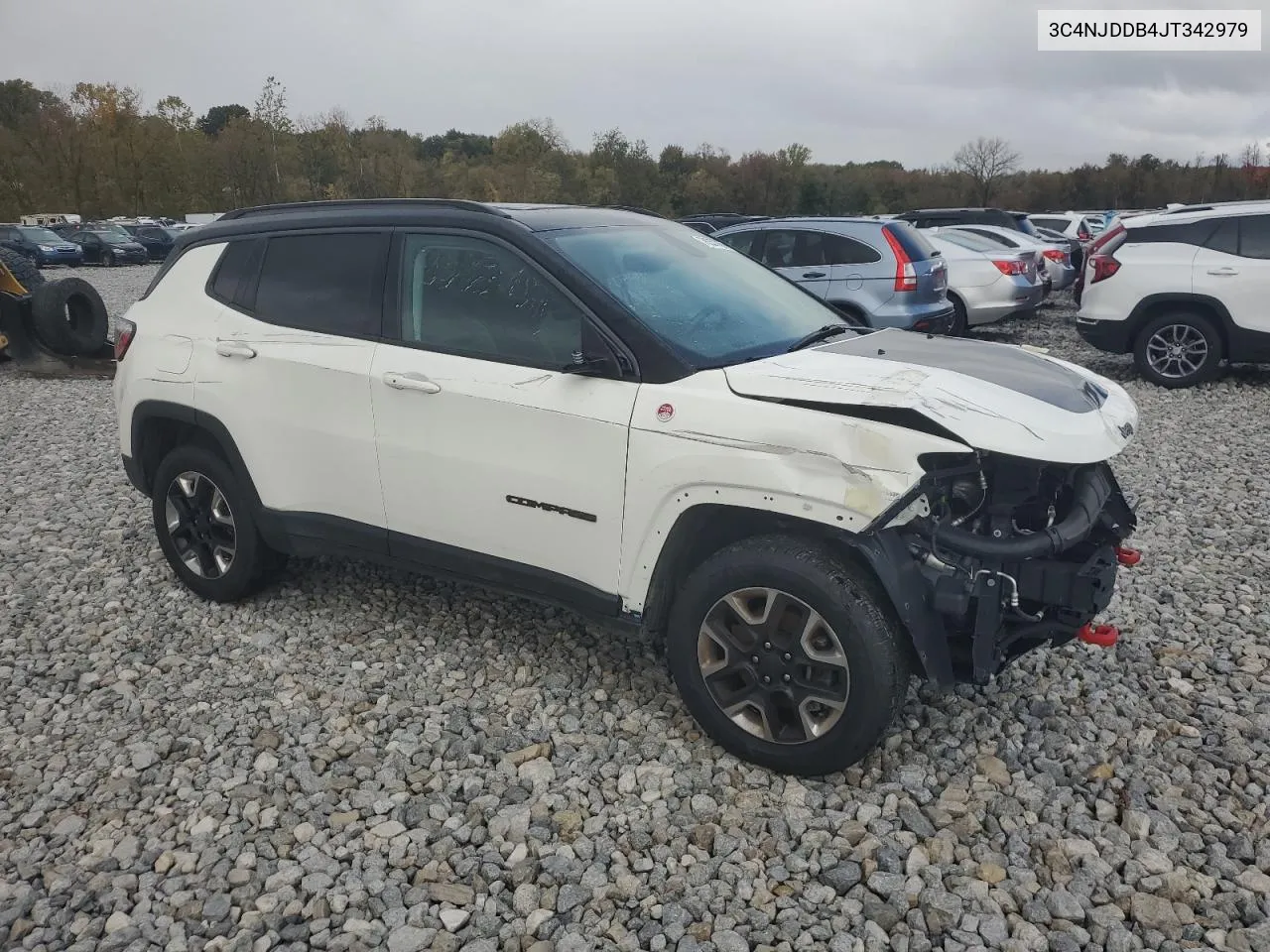 2018 Jeep Compass Trailhawk VIN: 3C4NJDDB4JT342979 Lot: 76357784