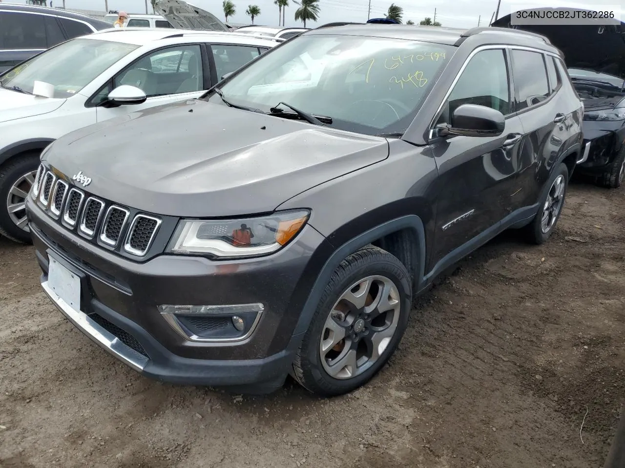 3C4NJCCB2JT362286 2018 Jeep Compass Limited