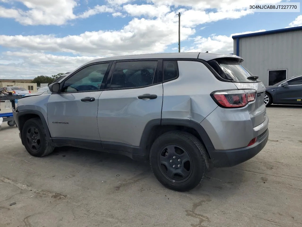 2018 Jeep Compass Sport VIN: 3C4NJCAB8JT227770 Lot: 76624174