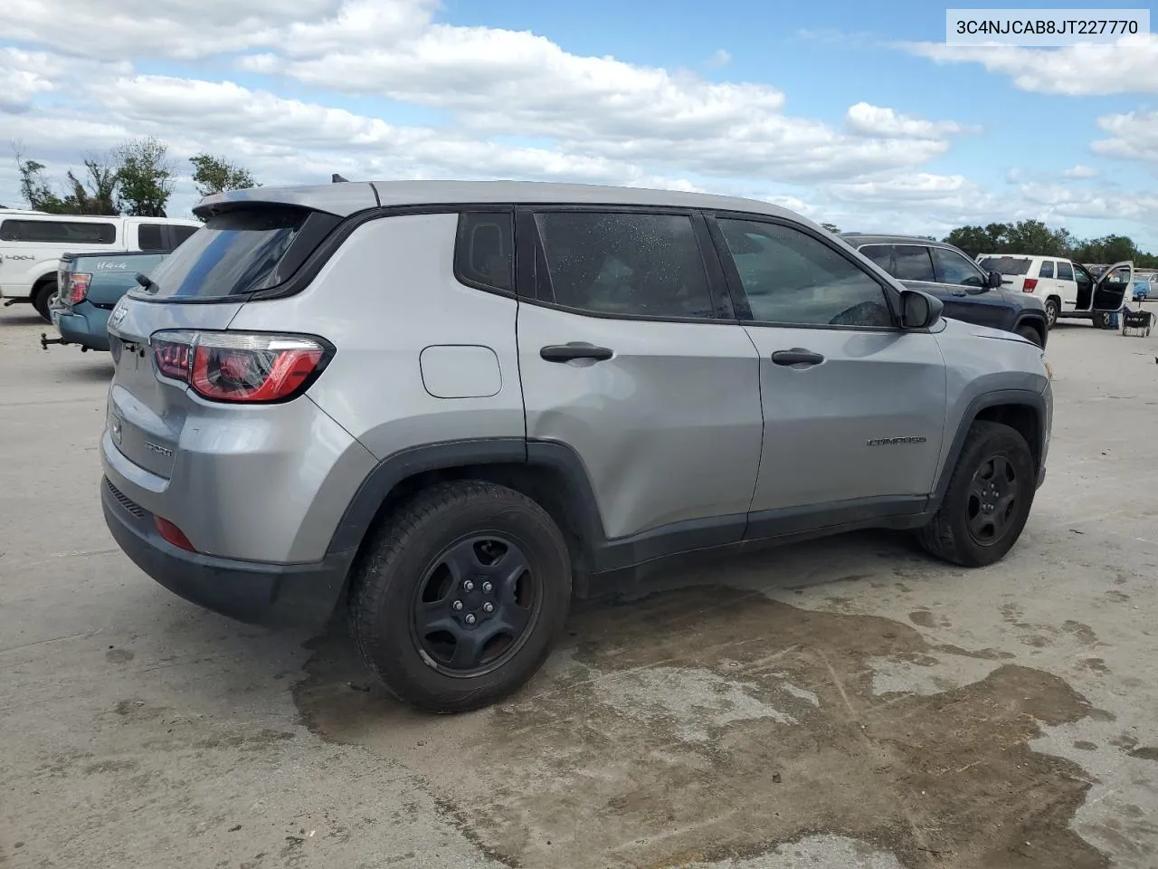 2018 Jeep Compass Sport VIN: 3C4NJCAB8JT227770 Lot: 76624174