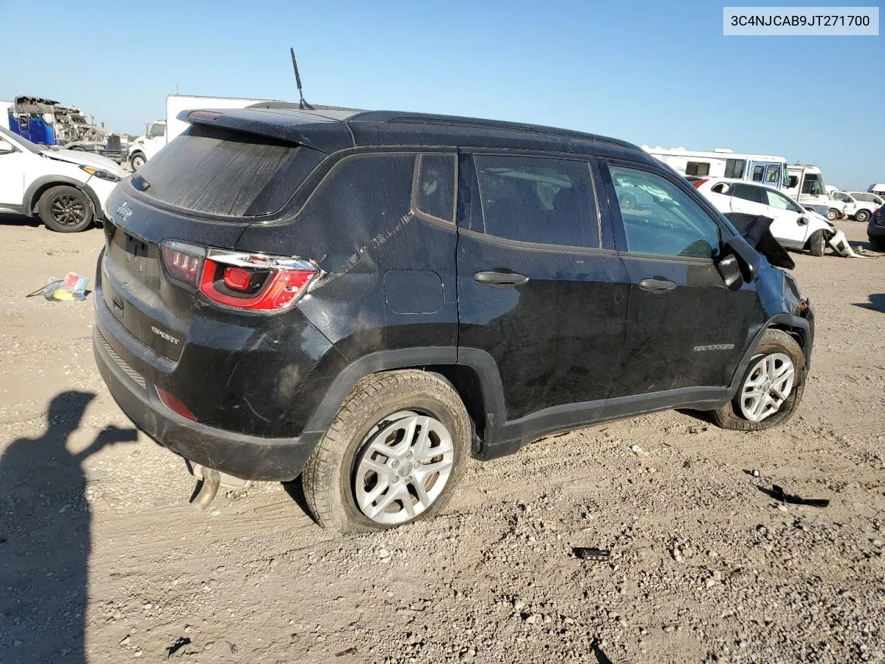 2018 Jeep Compass Sport VIN: 3C4NJCAB9JT271700 Lot: 76718354