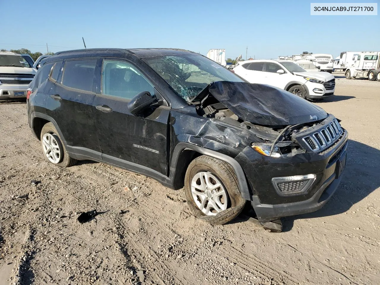 2018 Jeep Compass Sport VIN: 3C4NJCAB9JT271700 Lot: 76718354