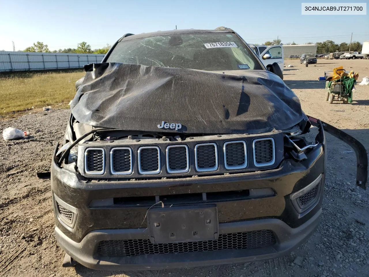 2018 Jeep Compass Sport VIN: 3C4NJCAB9JT271700 Lot: 76718354