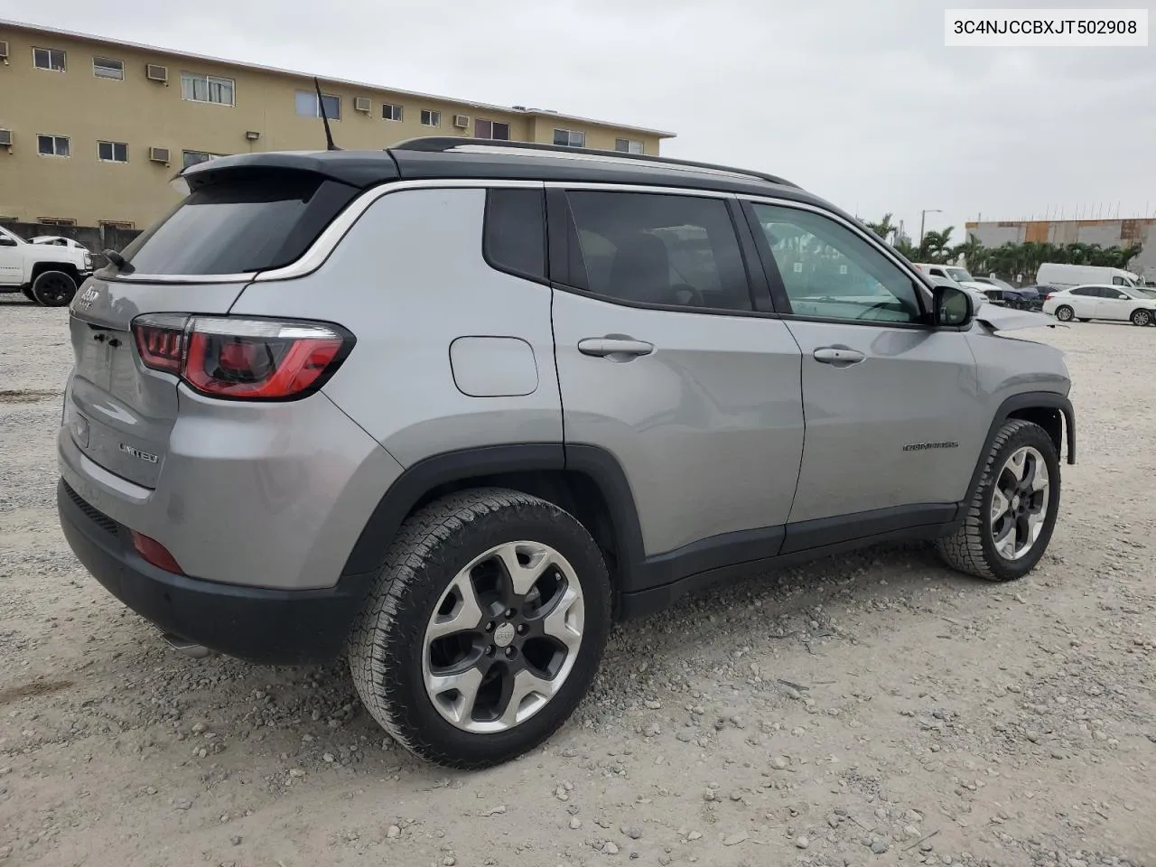 2018 Jeep Compass Limited VIN: 3C4NJCCBXJT502908 Lot: 76762274