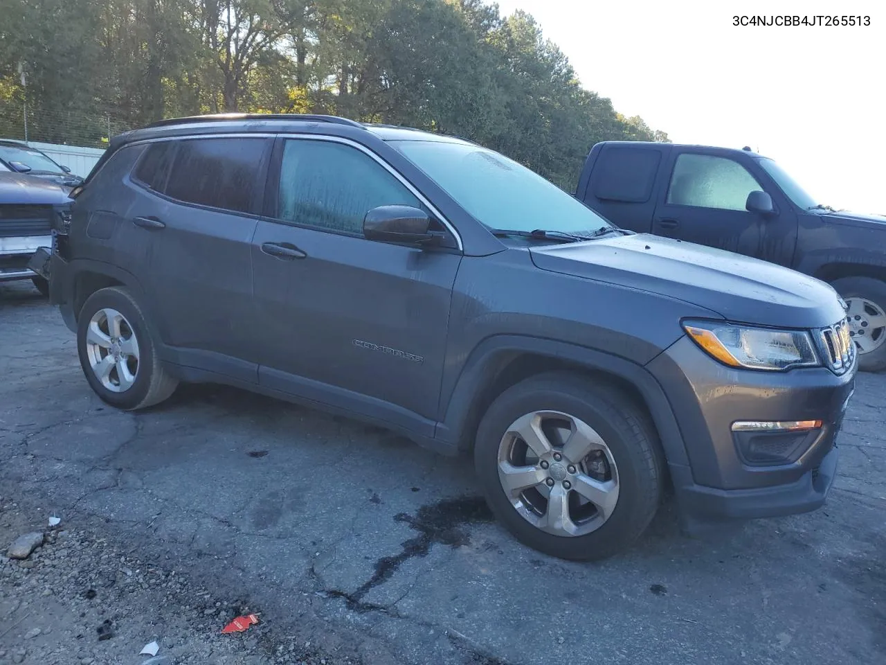 2018 Jeep Compass Latitude VIN: 3C4NJCBB4JT265513 Lot: 76784434