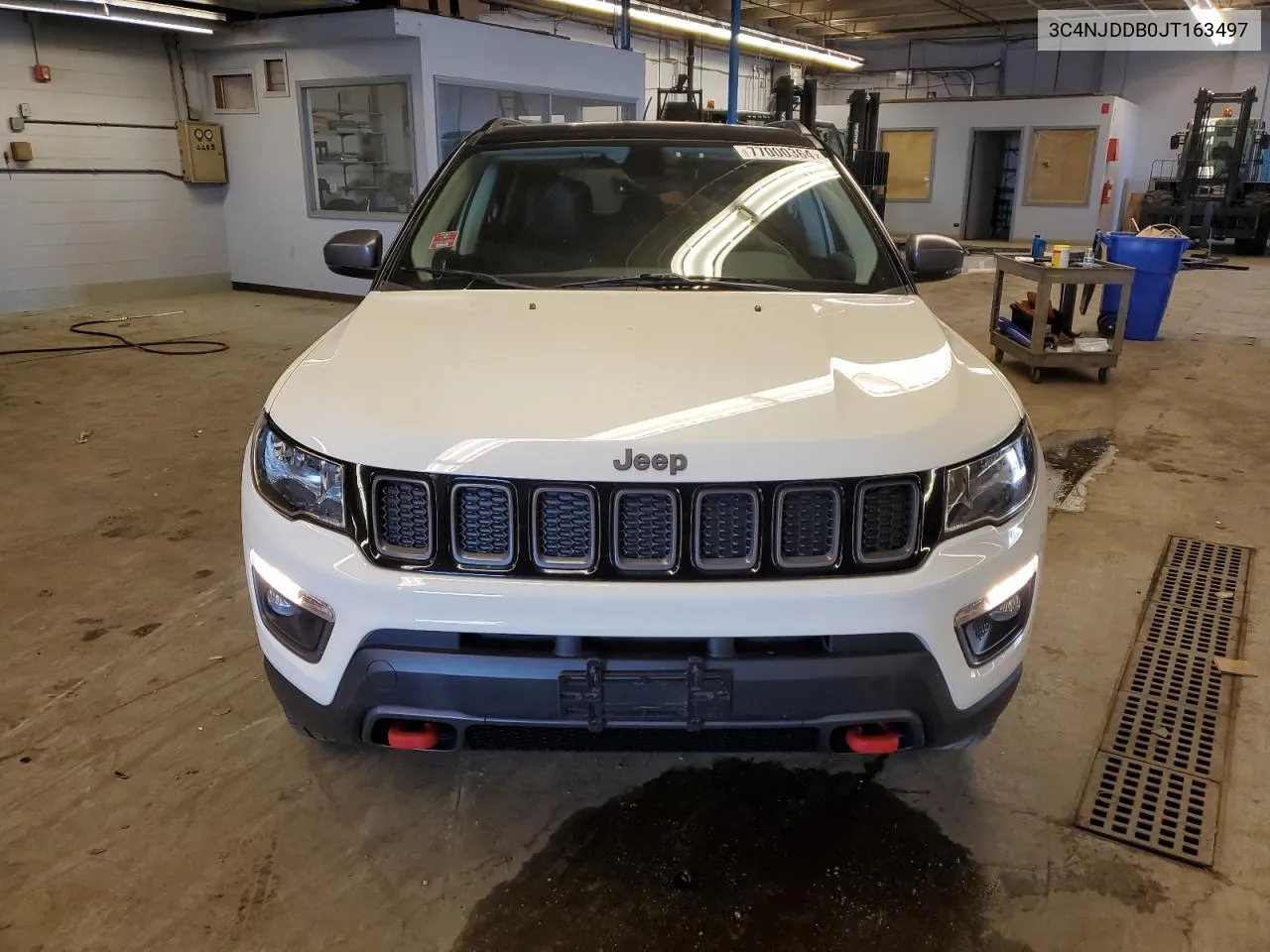 2018 Jeep Compass Trailhawk VIN: 3C4NJDDB0JT163497 Lot: 77000364